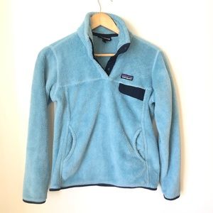 Girls Patagonia Snap-T fleece pullover